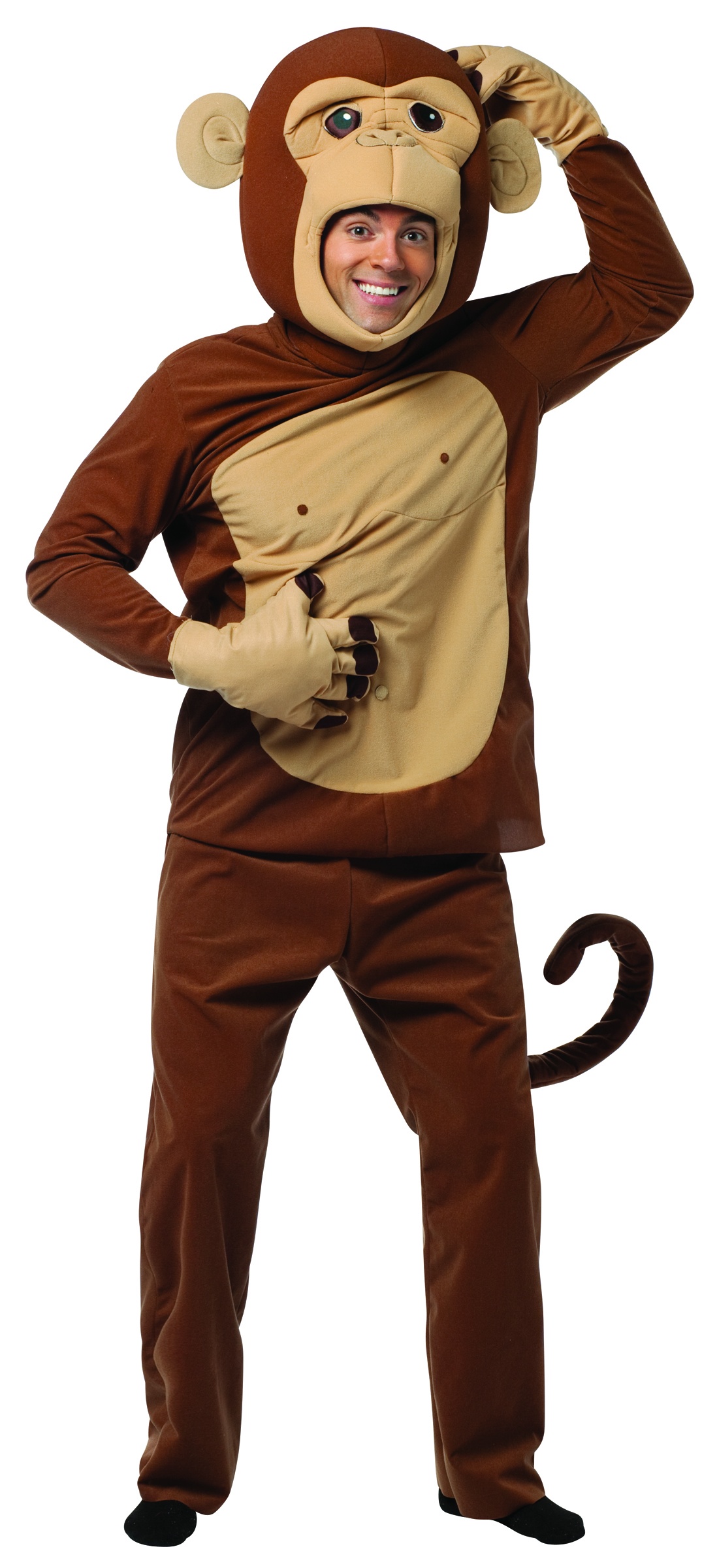 Mens Monkey Around Funny Adult Costume Mr. Costumes