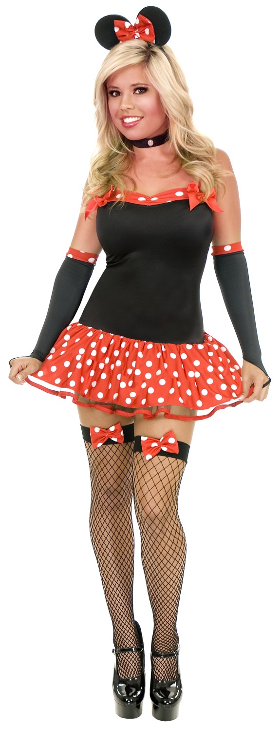 Sexy Miss Minnie Mouse Costume Mr Costumes 